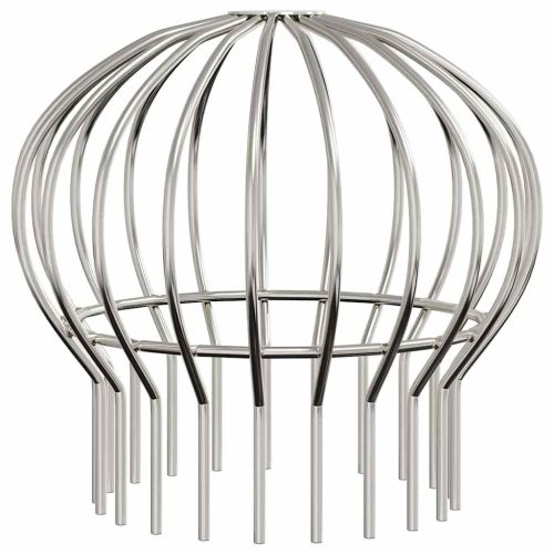 Защита за листа на улука 2 pcs Сребрист 160 mm