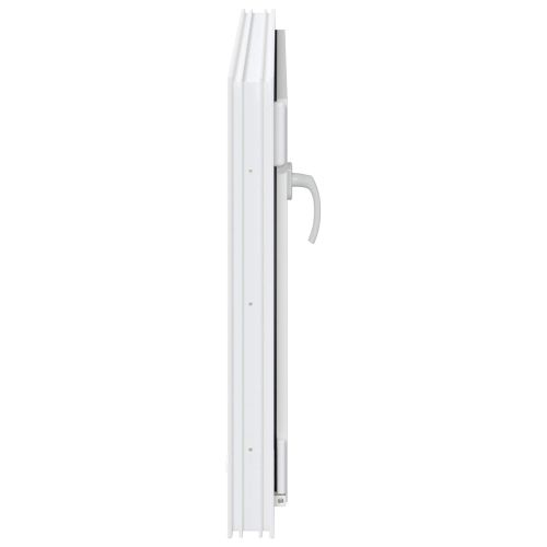 Прозорец за мазе RISOR Бял 90 x 50 cm PVC и стъкло