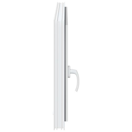 Прозорец за мазе RISOR Бял 100 x 60 cm PVC и стъкло