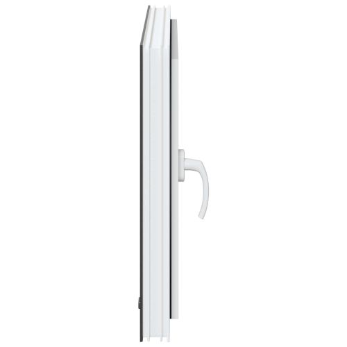 Прозорец за мазе RISOR 60 x 100 cm PVC и стъкло Антрацит