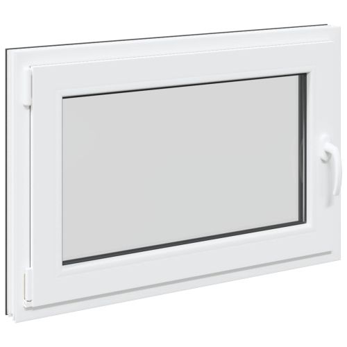 Прозорец за мазе RISOR 90 x 60 cm PVC и стъкло Антрацит