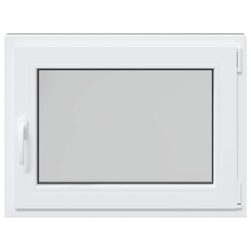 Прозорец за мазе RISOR 80 x 50 cm PVC и стъкло Антрацит