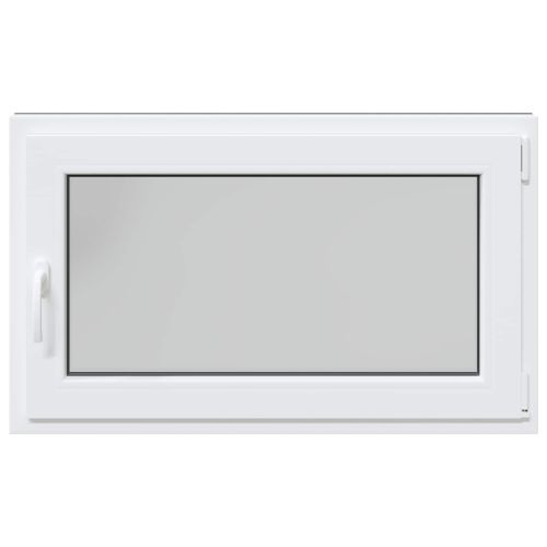 Прозорец за мазе RISOR 100 x 50 cm PVC и стъкло Антрацит