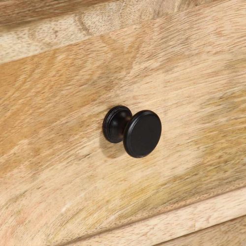 ТВ шкаф, 140x30x50 см, мангово дърво масив