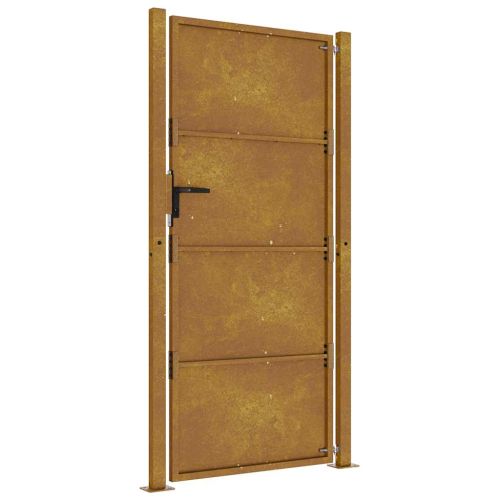 Градинска порта 100x200 см, кортенова стомана