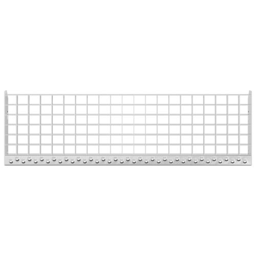 Решетъчно стъпало 80x24x7 см поцинкована стомана