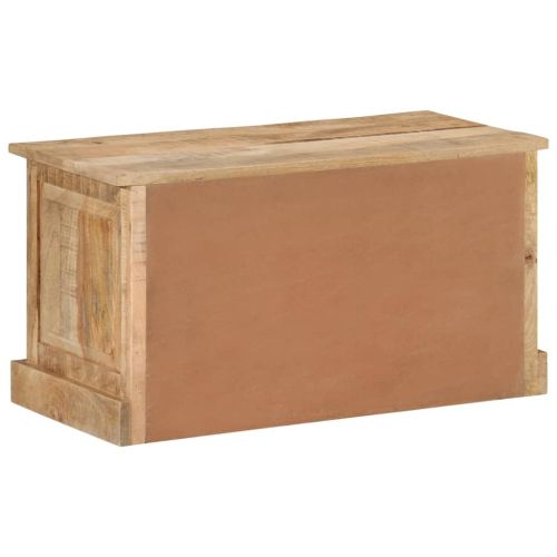 Пейка за съхранение на обувки, 85x40x45 cм, мангово дърво масив