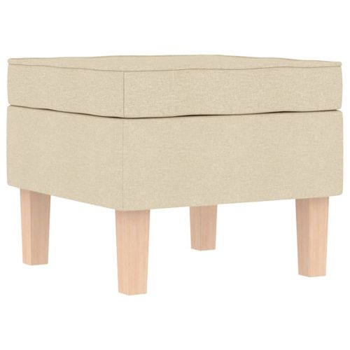 Люлеещ се стол с табуретка за крака, син, плат