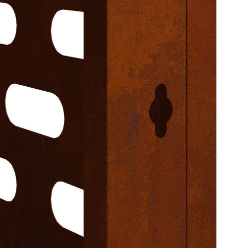 Покритие за климатик Ръждясало 100 x 50 x 70 cm