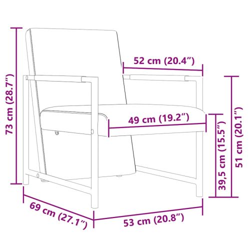 Фотьойл с хромирани крака, бял, изкуствена кожа