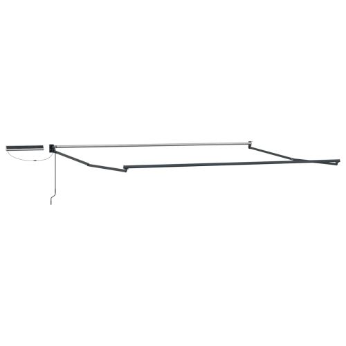 Електрически разтегателен навес Бежов и Антрацит 5 x 3 m