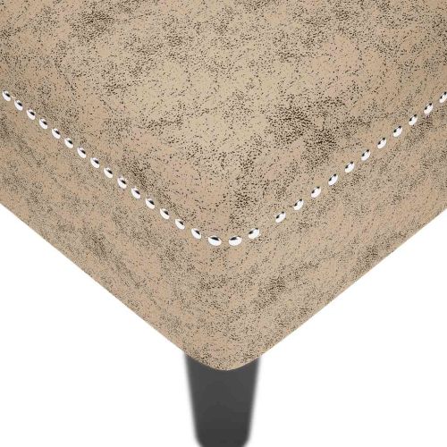 Кушетка с възглавница и десен подлакътник сив изкуствена кожа