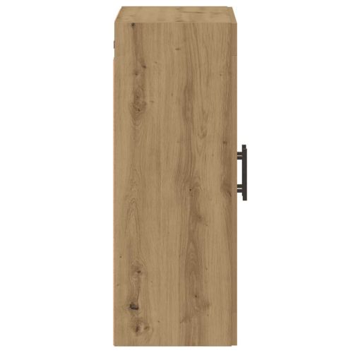 Стенен шкаф, дъб артизан, 69,5x34x90 см, инженерно дърво
