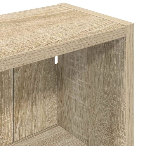 Банен стенен шкаф с рафт Сонома дъб 40 x 16 x 62,5 см