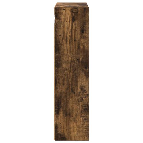 Банен стенен шкаф с рафт Пушена Дъб 40 x 16 x 62,5 см