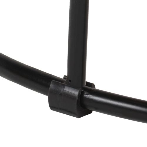 Маса за кафе, мангово дърво масив и стомана, 50x40 см