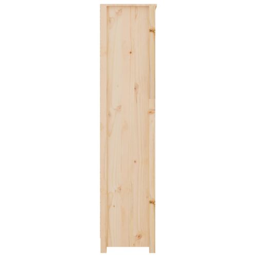 Библиотека, 80x35x154 см, борово дърво масив