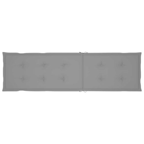 Градински шезлонг подложка за крака и шалте акация масив