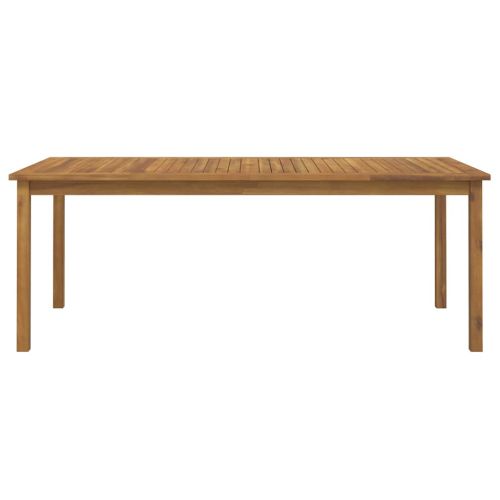 Градински трапезен комплект, 9 части, акациево дърво масив