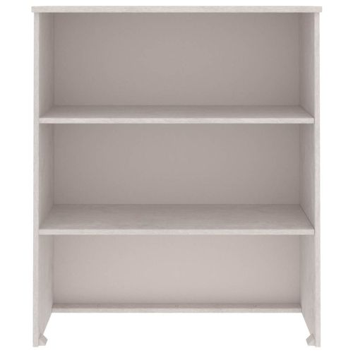 Надстройка за шкаф HAMAR, бяла, 85x35x100 см, бор масив