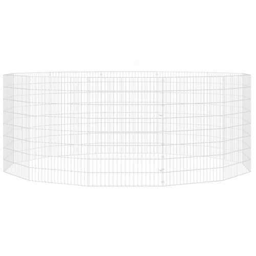 Ограждение за свободно отглеждане на животни 12-панела 54x80 см