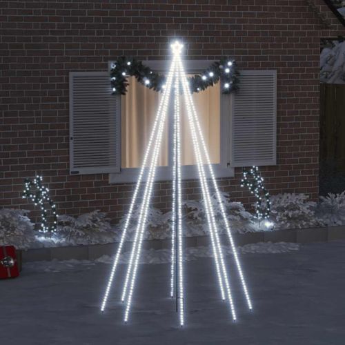 Коледна елха водопад за закрито и открито 400 LED 2,5 м