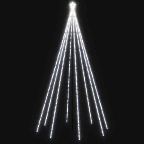 Коледна елха водопад за закрито и открито 400 LED 2,5 м
