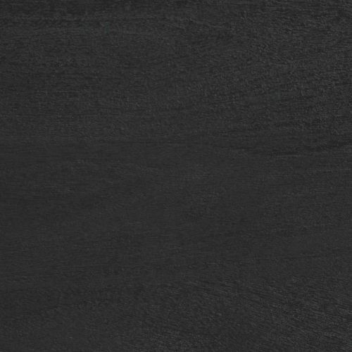 Огледало за баня, черно, 50x70x2,5 см, инженерно дърво и месинг