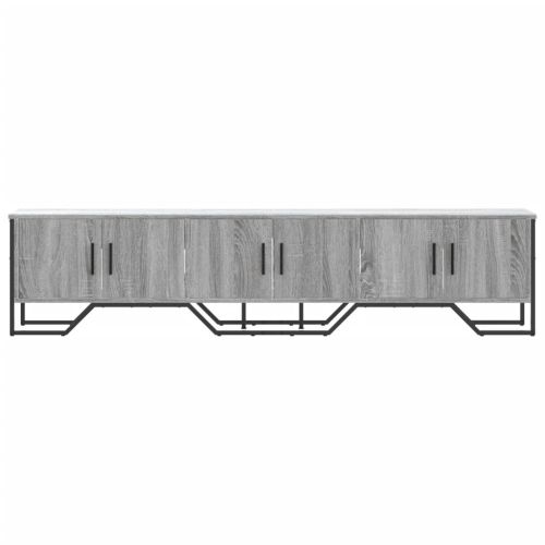 ТB шкаф, сив сонома, 180x34x41 см, инженерно дърво