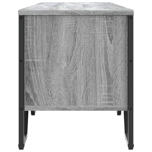 ТB шкаф, сив сонома, 180x34x41 см, инженерно дърво