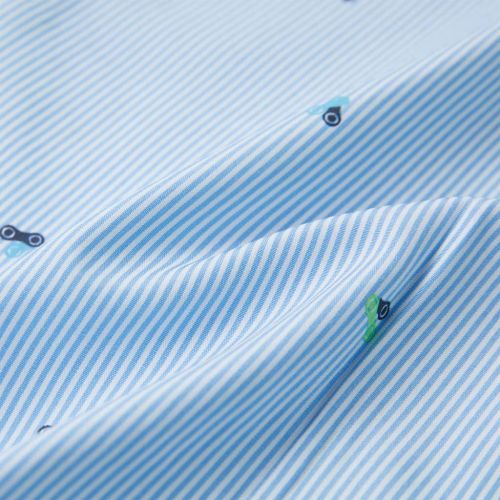 Детска риза, светлосиня, 116