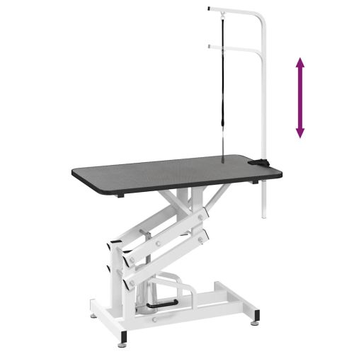 Хидравлична маса за подстригване на домашни любимци, регулируема