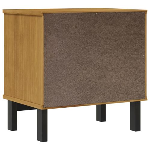 Нощно шкафче FLAM 49x35x50 см бор масив