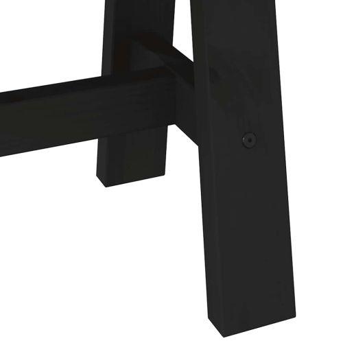 Трапезна пейка NOAIN с А-образни крака масивна дървесина бор