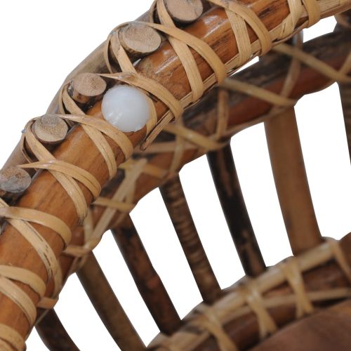 Маси за кафе, 2 бр, естествен ратан