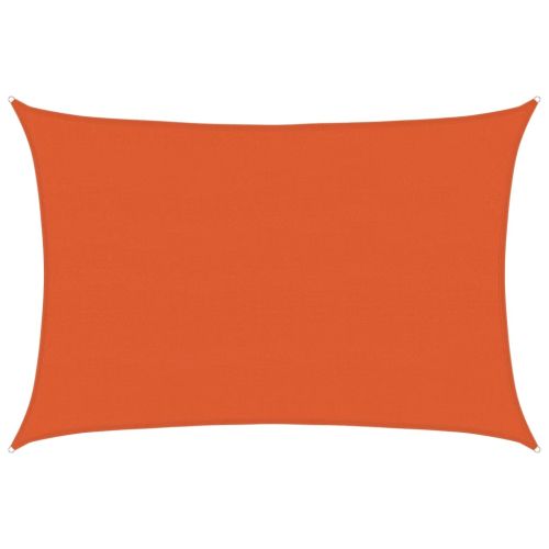 Платно-сенник, 160 г/м², правоъгълно, оранжева, 5x7 м, HDPE
