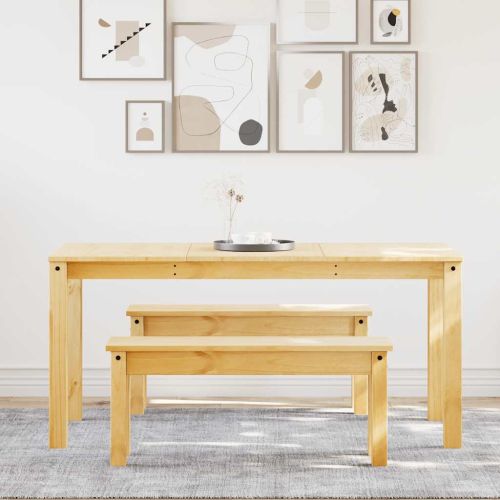 Трапезен комплект от 3 части PANAMA, бор масив