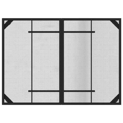Комплект за външни мебели 5 pcs Антрацит Желязо и стомана