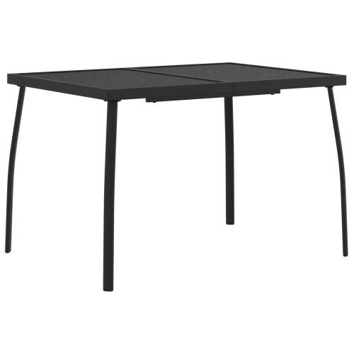 Комплект за външни мебели 5 pcs Антрацит Желязо и стомана