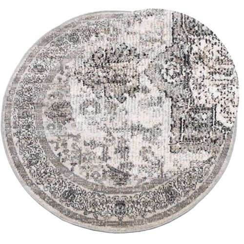 Килим ARBIZU, за закрито и открито, ретро дизайн, Ø 120 см