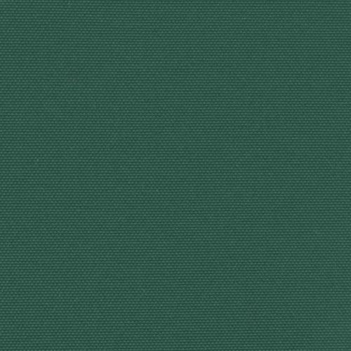 Прибираща се странична тента, тъмнозелена, 200x500 см