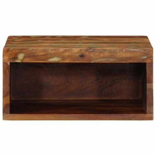 2 броя стенен телевизионен шкаф комплект масивна дървесина