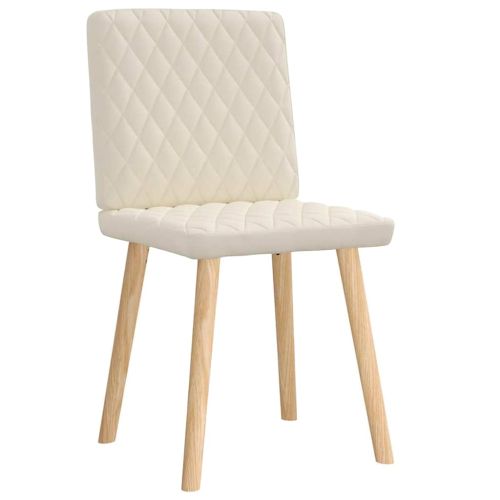 Трапезни столове, 2 бр, лен