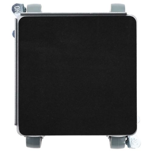 Мебелни колелца 4 бр. с повдигач 13,5x13,5x6 см, стомана 1300 кг