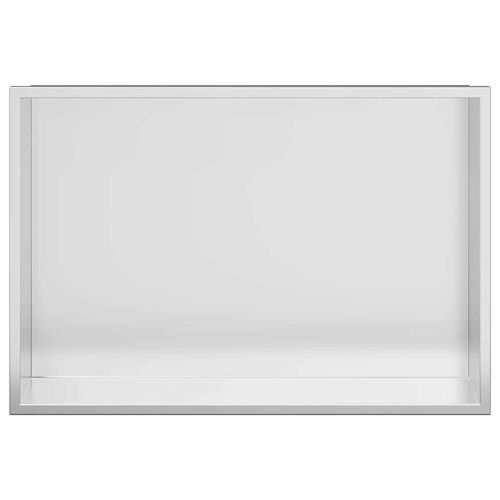 Нишата за душ Сребрист 45 x 30 x 9,5 см Неръждаема стомана