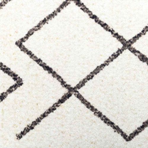 Килим за кухня Бяло 180 x 60 cm Кадифе