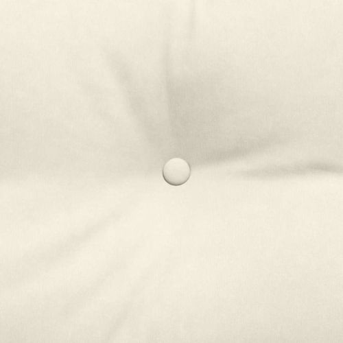 Възглавница за гръб Крем 180 x 24 x 50 см Кадифе