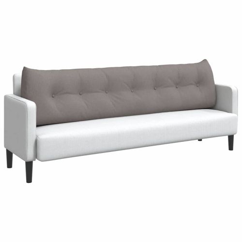 Възглавница за гръб Таупе 200 x 24 x 50 см текстил