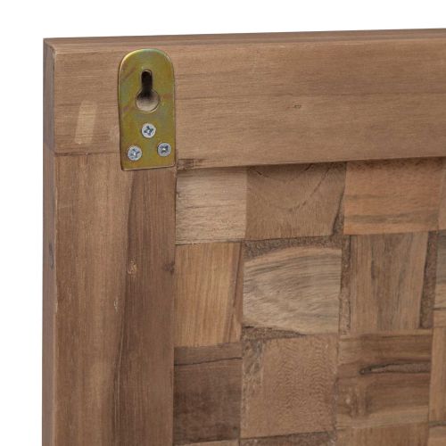 Облегалка за глава Естествен 120 cm Солидно тиково дърво