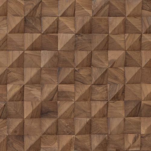 Облегалка за глава Естествен 120 cm Солидно тиково дърво